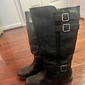 Stylish Black Riding Boots
